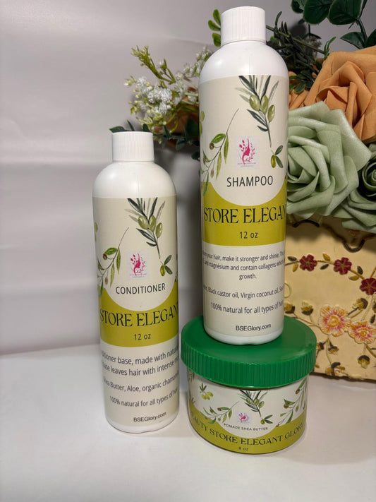 Hair Growth Oil & Creamy Butter Kit – Store Elegant Glow